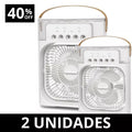 Mini Climatizador De Ar c/ Reservatorio Para Água e Gelo  - Tazzi